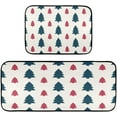 thumbnail image 1 of GZHJMY Kitchen Rug Set of 2, Christmas Tree Cushioned Anti-Fatigue Kitchen Mat Non Slip Washable Floor Mat Comfort Standing Mats for Office, Home, Laundry Room Carpet Runner, 1 of 7