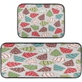 thumbnail image 1 of GZHJMY Kitchen Rug Set of 2, Christmas Tree Cushioned Anti-Fatigue Kitchen Mat Non Slip Washable Floor Mat Comfort Standing Mats for Office, Home, Laundry Room Carpet Runner, 1 of 7