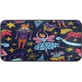 thumbnail image 1 of GZHJMY Kitchen Rugs,Christmas Nutcracker Non Slip Washable Cushioned Carpets Polyester AntiFatigue Comfort Porch Floor Mat Doormat Christmas Decoration, 39"x20", 1 of 7