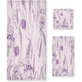 thumbnail image 1 of GZHJMY Lavender Towel Set of 3, Ultra Soft and Absorbent Bath Towels for Bathroom Sports Gym Swim Spa Beach (1 Bath Towel, 1 Hand Towel & 1 Washcloth), 1 of 7