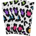 thumbnail image 1 of GZHJMY Leopard Kitchen Dish Towel Set of 4, Super Absorbent Soft Drying Cloth Tea Bar Towels, 28"x 18", 1 of 6