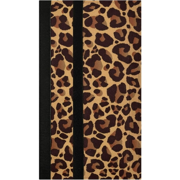 GZHJMY Leopard Refrigerator Door Handle Covers Set of 2, Keep Off Fingerprints Kitchen Appliance Fridge Microwave Dishwasher Door Handle Protector Covers