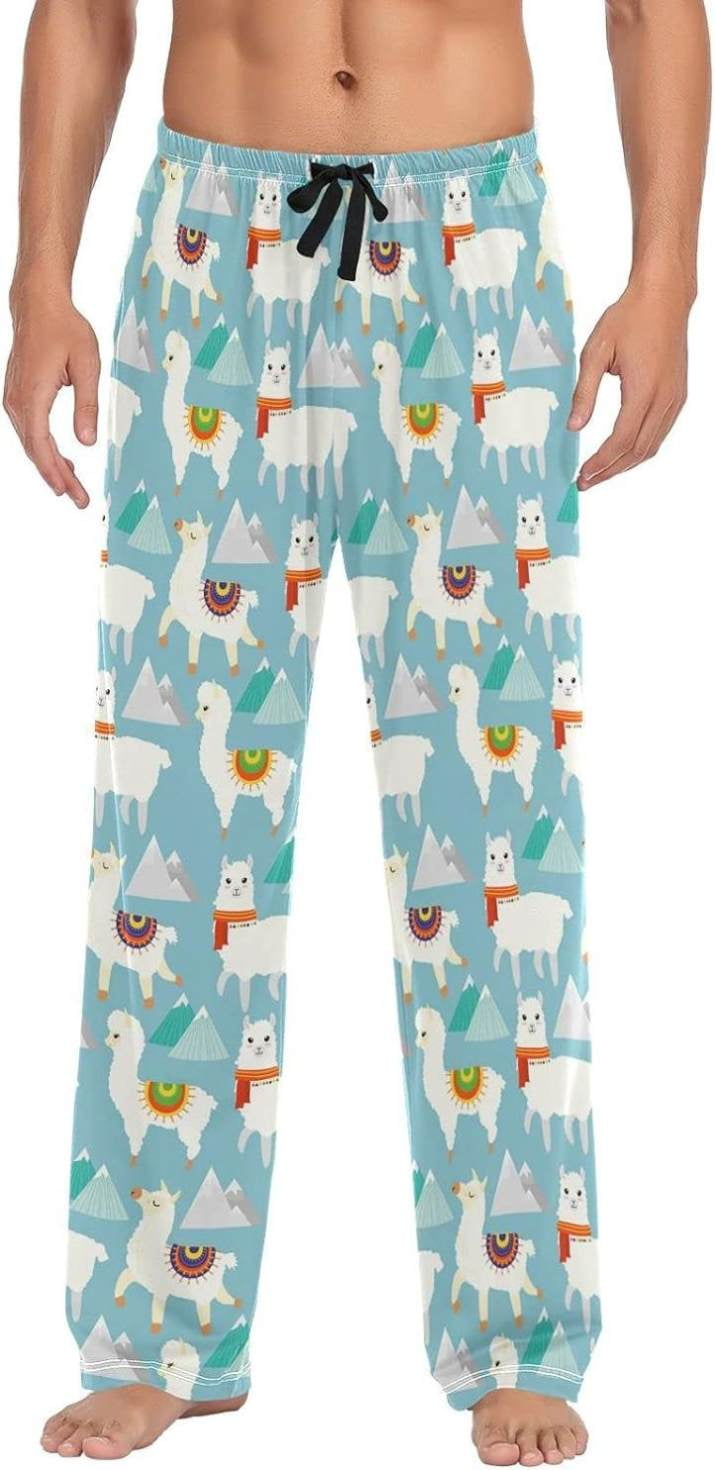 GZHJMY Llama Pajama Pants for Men, Lounge Pants Lightweight Men Pajama  Bottoms with Drawstring Pockets, Christmas New Year Birthday Gifts,  XX-Large - Walmart.com