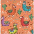 thumbnail image 1 of GZHJMY Llama Pattern Napkins Table Decorations Napkin Set for Gift Giving, Dining, Parties 20 x 20in, 1 of 7