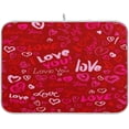 thumbnail image 1 of GZHJMY Love Letter Dish Drying Mat for Kitchen Counter,Super Quick Absorbent Composite Sponge Dish Drying Pad,Heat Resistant Non-Slip Rack Tableware Mat (18x24Inch)for Dishes Coffee Machine Dish Rac, 1 of 7