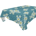 thumbnail image 1 of GZHJMY Lovely Daisy Square Tablecloths, Decorative Tablecloths, Stain Resistant, Heat Resistant, Wrinkle Resistant, Suitable for Kitchen, Dining Room, 1 of 7