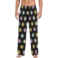 thumbnail image 1 of GZHJMY Lovely Dog Claw Mens Pajama Pants, Comfortable and Soft Men&nbsp;Pajama&nbsp;Bottoms, with Pockets and Drawstring, Christmas New Year Birthday Father's Day, 1 of 7