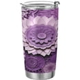 thumbnail image 1 of GZHJMY Mandala Tumbler with Lid & Straw,Reusable Double Wall Stainless Steel Vacuum Insulated Travel Mug, 1 of 7
