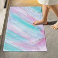 thumbnail image 1 of GZHJMY Marble Bathroom Rug 24"×16",Non-Slip High Absorbent Bath Mat Rug Machine Washable Bahtub Mats, 1 of 7