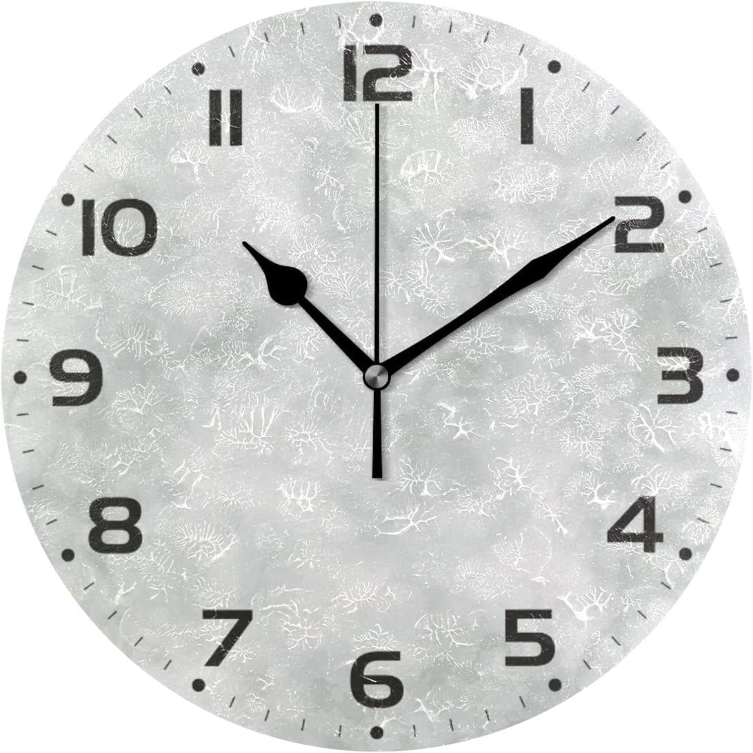 GZHJMY Marble Texture Wall Clock, 10