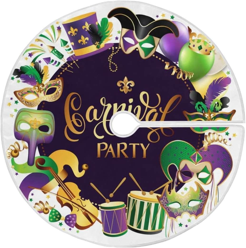 Mardi Gras Tree Skirt 