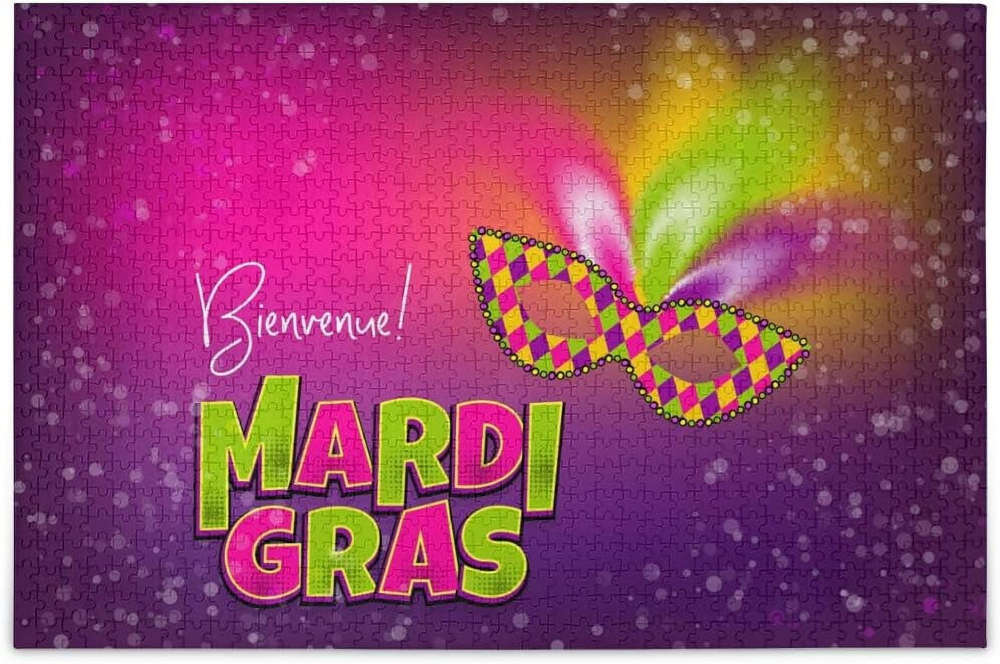 mardi gras puzzles for adults