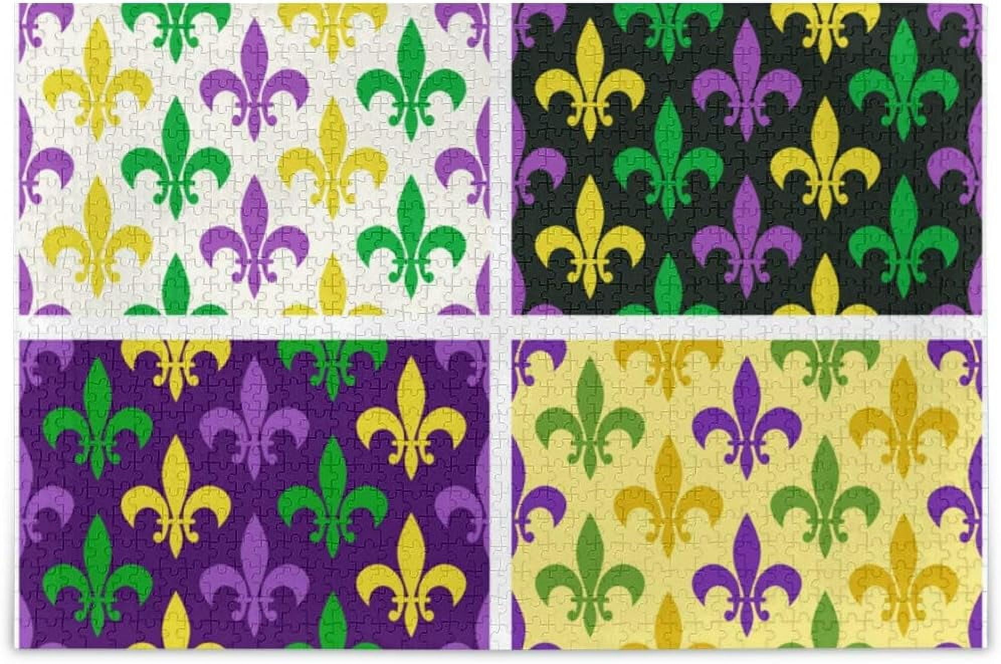 mardi gras puzzles for adults