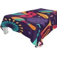 thumbnail image 1 of GZHJMY Mardi Gras Rectangle Tablecloth, Waterproof Stain Wrinkle Resistant Washable Polyester Table Cover for Picnic Dinner Holiday Kitchen Party Decor, 54 x 72 in Home Decor, 1 of 7