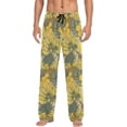 thumbnail image 1 of GZHJMY Men's Bananas on A Striped Sleep Pajama Pant, Soft and Comfortable Lounge Sleep Bottoms with Pockets, Men's Sleepwear with Custom Print, Medium, 1 of 7