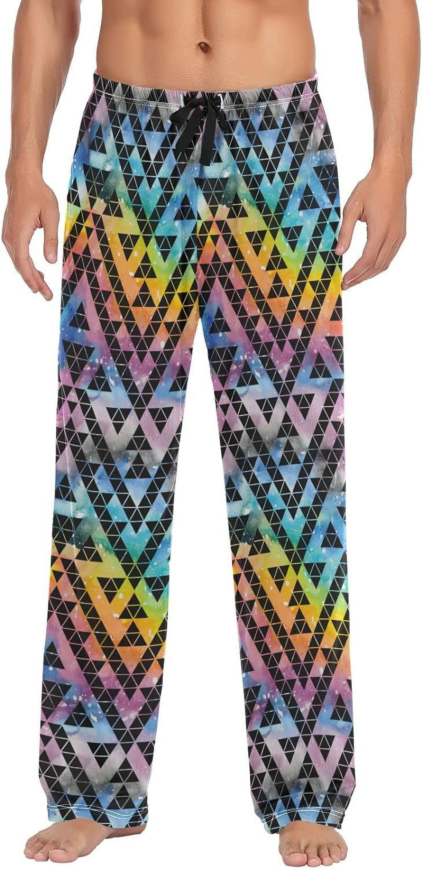 GZHJMY Men's Galaxy Comets Constellations Stars Sleep Pajama