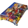 thumbnail image 1 of GZHJMY Merry Christmas Outdoor Tablecloth 60x60In,Rectangle Table Cover Kitchen Dinner for Outdoor and Indoor Party Holiday Hotel BBQ-Christmas711 Home Decor, 1 of 7