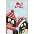 thumbnail image 1 of GZHJMY Merry Christmas Penguin Snowflake New Year Winter Kitchen Towels Dish Bar Tea Towel Dishcloths 1 Pack Super Absorbent Soft 18 x 28 inches, 1 of 7