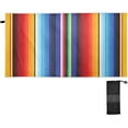 thumbnail image 1 of GZHJMY Mexican Blanket Stripes Beach Towel Oversized Towel Blanket, Thin Lightweight Microfiber Sand Free Quick Dry Towel, 30”X60” Multipurpose Pool Bath Yoga Swim Shower Towel, 1 of 7