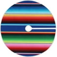 thumbnail image 1 of GZHJMY Mexican Serape Blanket Stripes Christmas Tree Skirt Double Layers Fine Tree Skirt for Holiday Party, New Year Festive Decoration, 36 Inch, 1 of 6