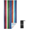 thumbnail image 1 of GZHJMY Microfiber Beach Towel,Mexican Serape Blanket Stripes Super Absorbent Sport Towel with Pouch,Quick Dry Pool Towels Pool Blanket for Swimming,Picnic,Yoga Gym 31×71in Bath Towels, 1 of 7