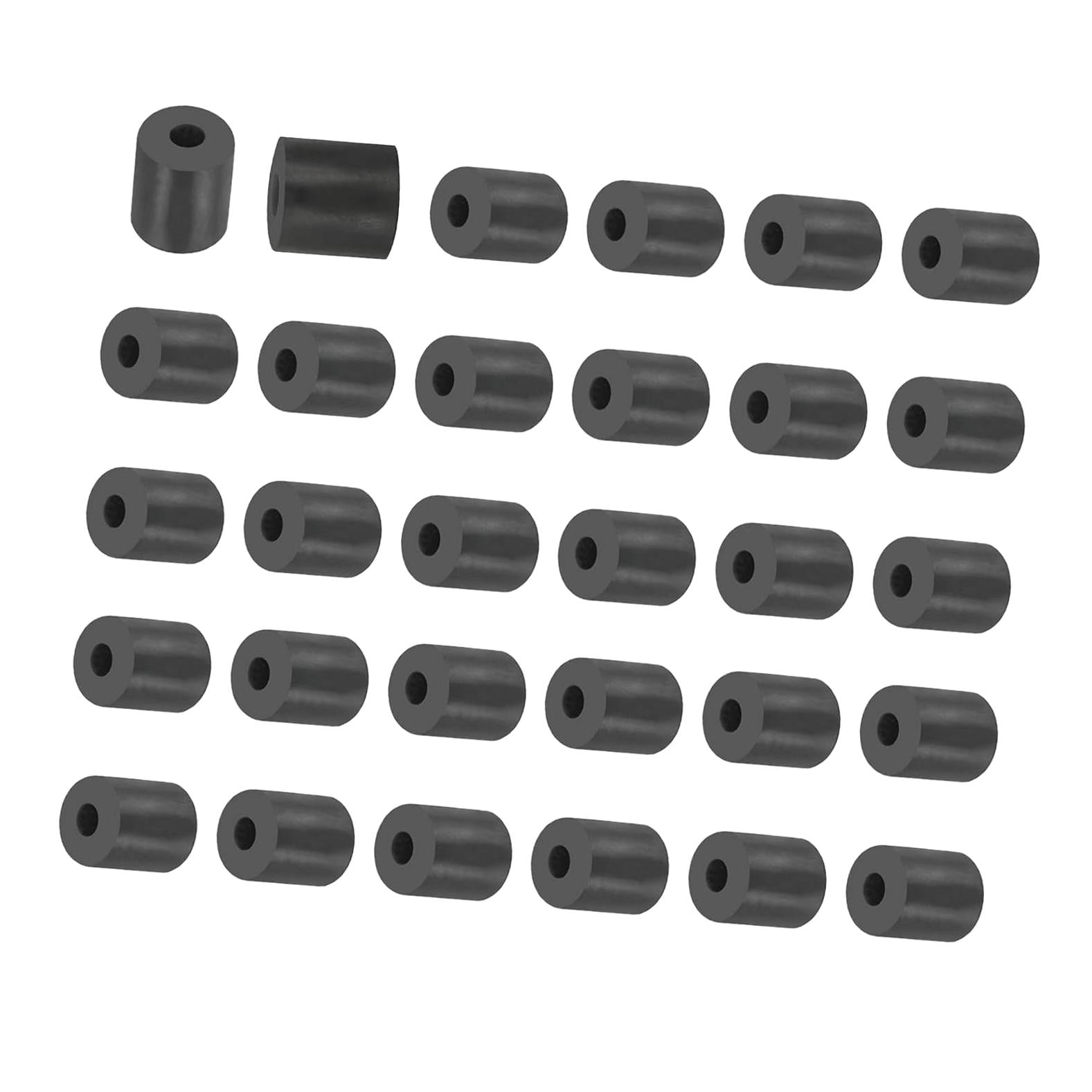 GZHJMY Multi Purpose Rubber Spacer, 50 Pieces, 3mm Inner Diameter x ...