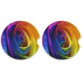 thumbnail image 1 of GZHJMY Multicolor Roses Car Coaster for Cup Holders, 2 Pack Absorbent Ceramic Car Universal Vehicle Non-Slip Car Cup Holder Coaster Cup Coasters, 1 of 6