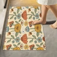 thumbnail image 1 of GZHJMY Mushroom Eyes Bathroom Rug 24"×16",Non-Slip High Absorbent Bath Mat Rug Machine Washable Bahtub Mats, 1 of 7