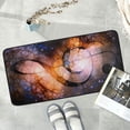 thumbnail image 1 of GZHJMY Music Musical Anti Fatigue Kitchen Floor Mat, Galaxy Music Note Non Slip Absorbent Comfort Standing Mat Kitchen Runner Rug for Hallway Entryway Bathroom Living Room Bedroom 39 x 20 Inches, 1 of 7