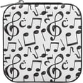 thumbnail image 1 of GZHJMY Musical Note Small Jewelry Box, Portable Leather Travel Jewelry Storage Case for Rings Earrings Necklace Bracelets, 1 of 7