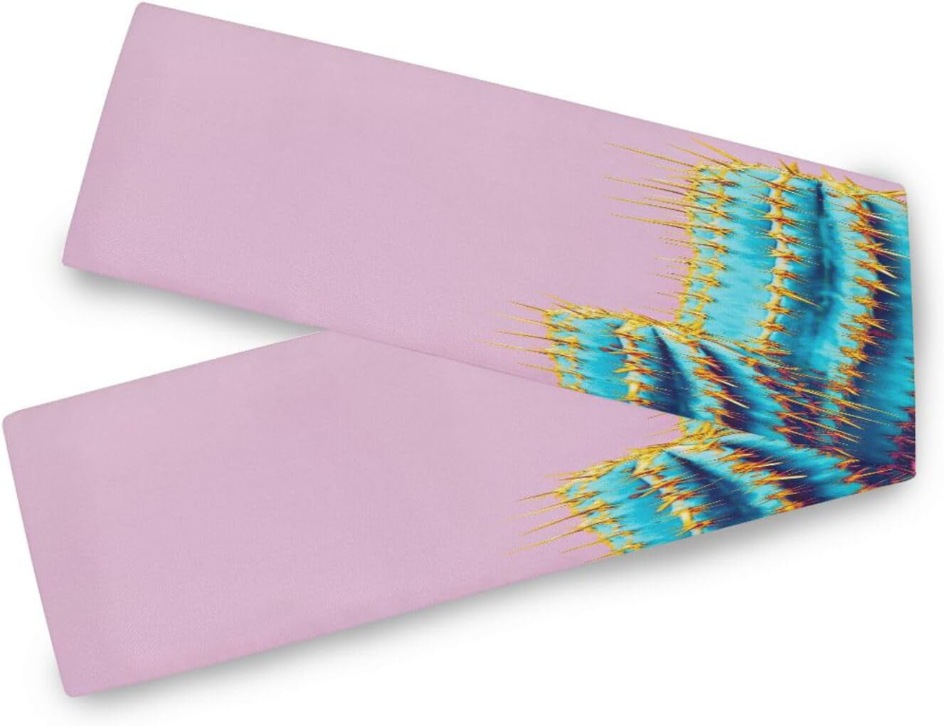 BALCONY & FALCON Gold Table Runner With Tassels - 14x118 Inch, Machine Washable, Waterproof - View #8