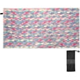 thumbnail image 1 of GZHJMY Ocean Mermaid Scale Beach Towel Oversized Towel Blanket, Thin Lightweight Microfiber Sand Free Quick Dry Towel, 30”X60” Multipurpose Pool Bath Yoga Swim Shower Towel, 1 of 7
