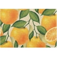 thumbnail image 1 of GZHJMY Orange Fruit Bathroom Rug Rectangular Bath Mat Non Slip Bath Rugs Absorbent Shaggy Bathmats for Sink Shower 16" x 24", 1 of 7