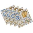 thumbnail image 1 of GZHJMY Ornament Square Lemons Sicily Retro Pattern Cloth Napkins, Set of 4 20 x 20 Inch Soft & Comfortable Polyester Dinner Napkin for Family, Restaurant, Weddings, Parties, 1 of 5
