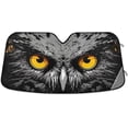 thumbnail image 1 of GZHJMY Owl Car Windshield Sun Shade Foldable Sun Shield Shade for Blocks UV Rays Protector-Keeps Your Vehicle Cool for Most Sedans SUV Truck,55"x27.6", 1 of 7