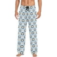 thumbnail image 1 of GZHJMY Owl Pajama Pants for Men, Lounge Pants Lightweight Men Pajama Bottoms with Drawstring Pockets, Christmas New Year Birthday Gifts, Small, 1 of 6