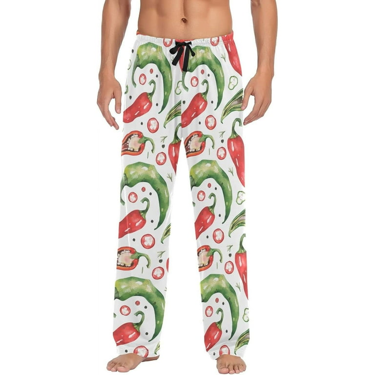 GZHJMY Pajama Pants Mens Sleep Lounge Pants Pjs Bottoms with Pockets Christmas New Year Birthday Valentine s Day Gifts Medium Walmart