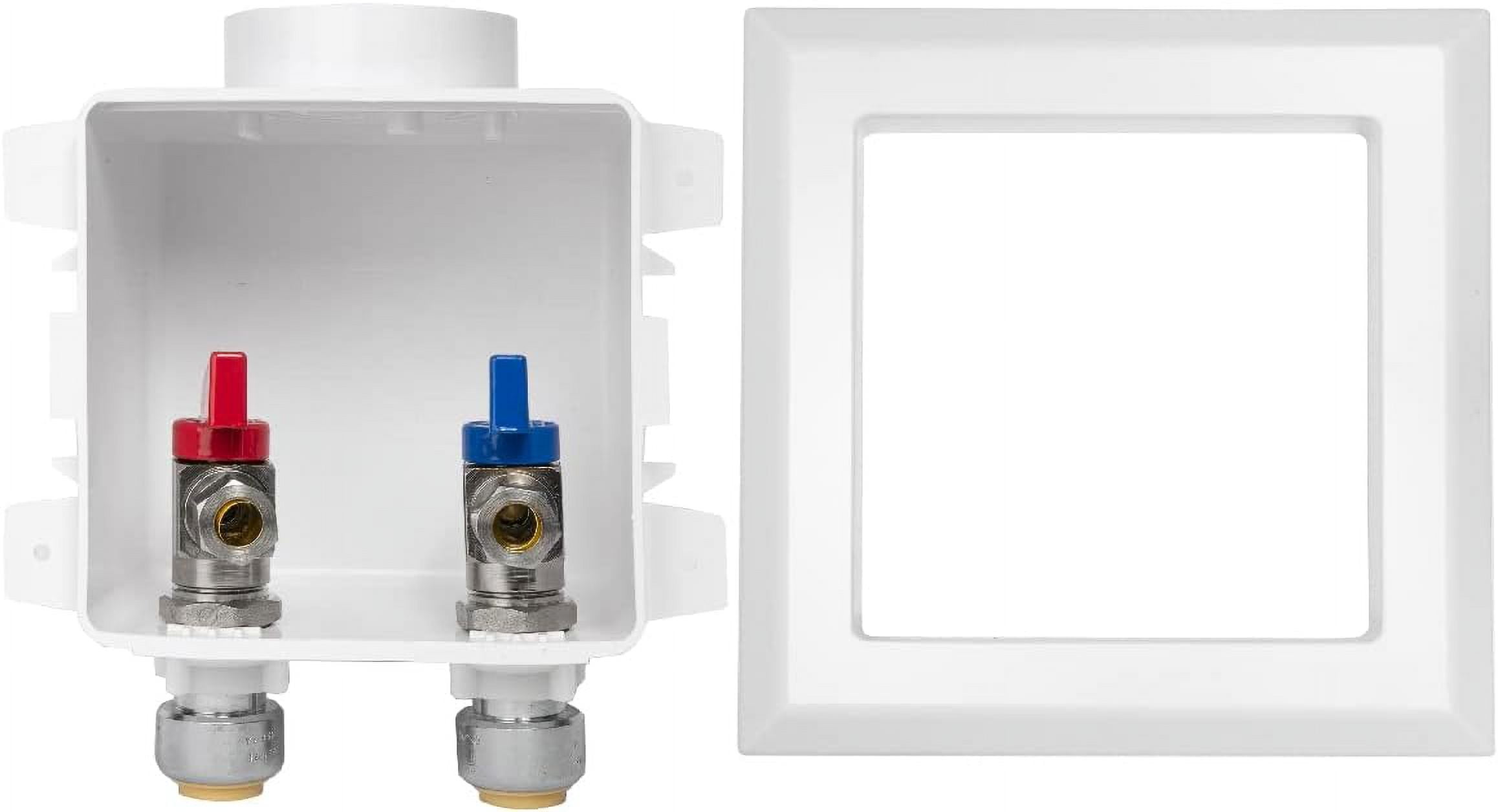 GZHJMY Pex Pre-assembled Outlet Box, 1/2-Inch Barb Crimp Pex Inlet with ...