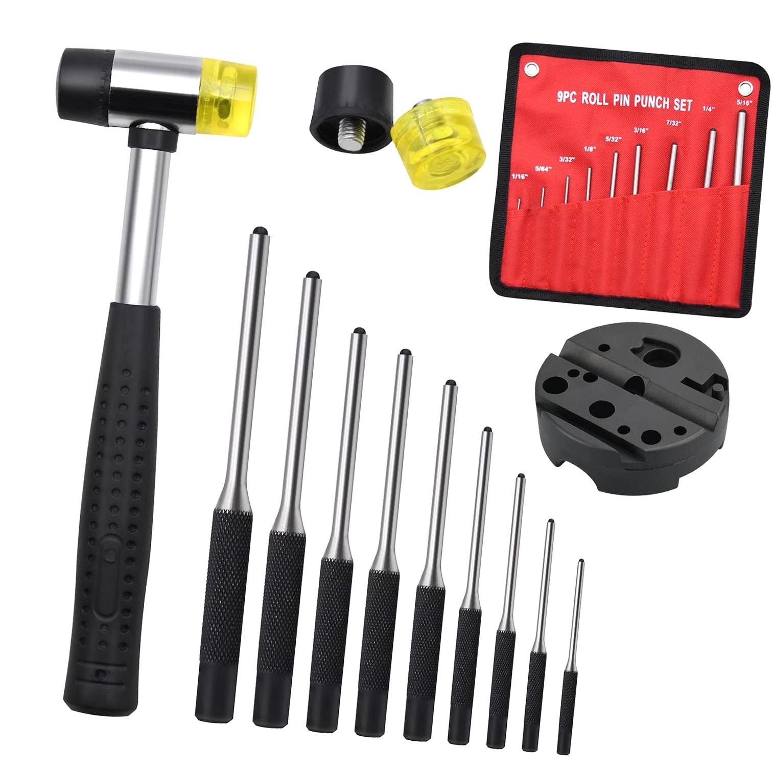 Pinjam Tools GZHJMY Pin Set, 14pcs Removing Repair Tools, including Block, Pin ...