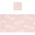 thumbnail image 1 of GZHJMY Pink Daisy Bath Towel Set, Pure Cotton Washcloth Lightweight and Highly Absorbent Quick Drying Towels for Bathroom（382）, 1 of 7