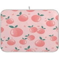thumbnail image 1 of GZHJMY Pink Peach Dish Drying Mat for Kitchen Counter,Super Quick Absorbent Composite Sponge Dish Drying Pad,Heat Resistant Non-Slip Rack Tableware Mat (18x24Inch)for Dishes Coffee Machine Dish Rack, 1 of 7