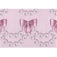 thumbnail image 1 of GZHJMY Pink Pearls Bow Rectangle Bath Mat, Non-Slip Quick Dry Shower Rug, Extra Soft Plush High Absorbent Toilet Carpet for Bathroom, Bathtub, Sink-16 x 24 in Carpet Runner, 1 of 7