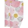 thumbnail image 1 of GZHJMY Polka Dot Soft Hand Towels, 2 Pcs Absorbent Bath Towel Decorative Fingertip Towels for Bathroom Gym Spa Hotel Beach Swimming Pool,14.4"x 28.3", 1 of 7
