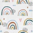 thumbnail image 1 of GZHJMY Rainbow Cloth Napkins Set of 6, Reusable Washable Polyester Dinner Napkins for Family, Restaurant, Wedding, Party Decor 20 x 20 Inch, 1 of 7