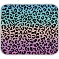 thumbnail image 1 of GZHJMY Rainbow Leopard Printed Absorbent Dish Drying Mat, 16 x 18 Inches Microfiber Kitchen Countertop Table Protector Multi-Purpose Counter Rack Sink Drainer Pad, 1 of 6
