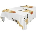 thumbnail image 1 of GZHJMY Reindeer Tablecloth, Rectangle Waterproof Washable Polyester Table Cover for Picnic Dinner Holiday Party Decor, 54 x 72 Inch, 1 of 7