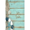 thumbnail image 1 of GZHJMY Retro Board Anchor Starfish Kitchen Towels Set of 1 Dishcloths Hand Towels Tea Towels Ultra Absorbent for Cleaning Washing Drying Dishes Tableware 28'' x 18'', 1 of 7