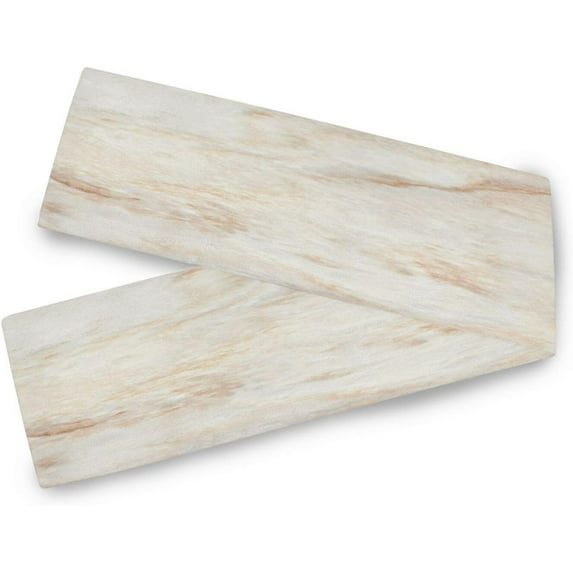 GZHJMY Retro Marble Table Runner Machine Washable Polyester Table Runner Rectangle Reversible Dresser Scarves Table Decor 13 x 70 Inch