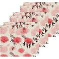 thumbnail image 1 of GZHJMY Romantic Roses Cotton Washcloths Set of 6, 12"x12" Super Soft Absorbent Wash Cloths Bathroom Face Cloths Fingertip Towels for Gym Hotel and Spa, 1 of 7