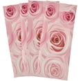 thumbnail image 1 of GZHJMY Rose Flower Kitchen Dish Towel Set of 4, Super Absorbent Soft Drying Cloth Tea Bar Towels, 28"x 18", 1 of 6